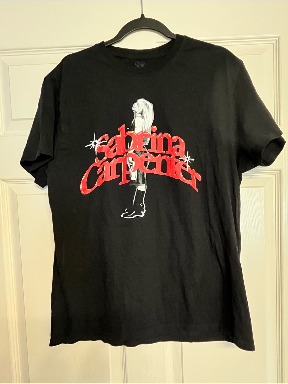 Sabrina Carpenter Black Short Sleeve Graphic Tee